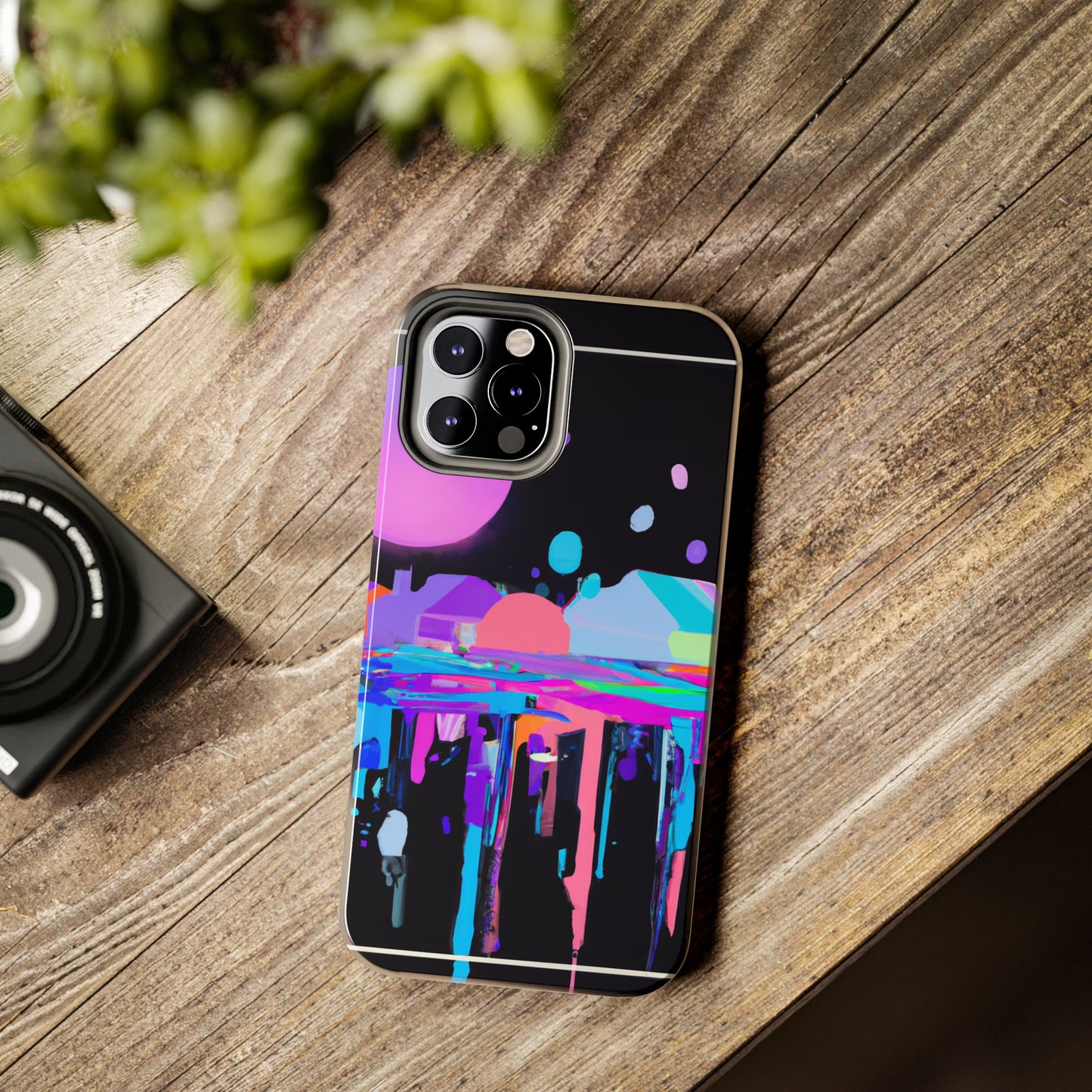 Neon Retrograde 202376 - Phone Case