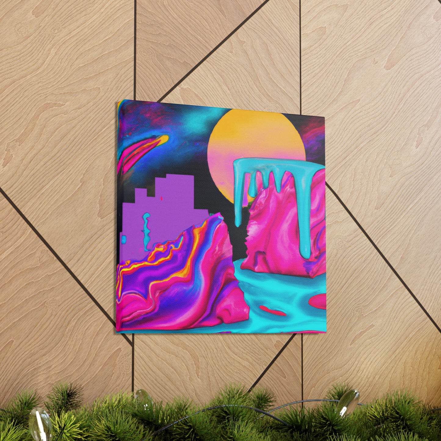 Radiant Reverberation 2023729- Canvas