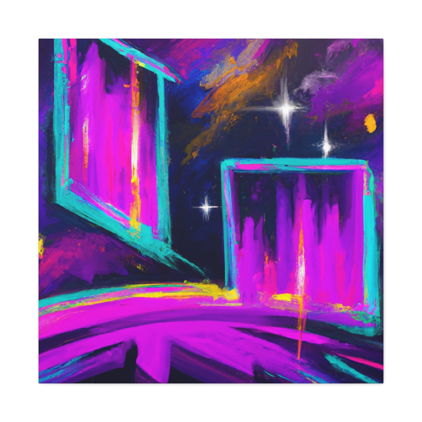 Electric Elation 2023729- Canvas