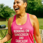Running on Sunscreen & Sarcasm  | Racerback Tank