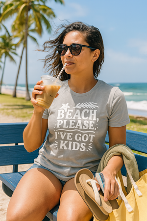Beach, Please. I’ve Got Kids. | Funny Summer Mom Shirt by Copper Boom