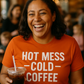 Hot Mess, Cold Coffee, Zero Regrets | Funny Summer Mom Shirt by Copper Boom
