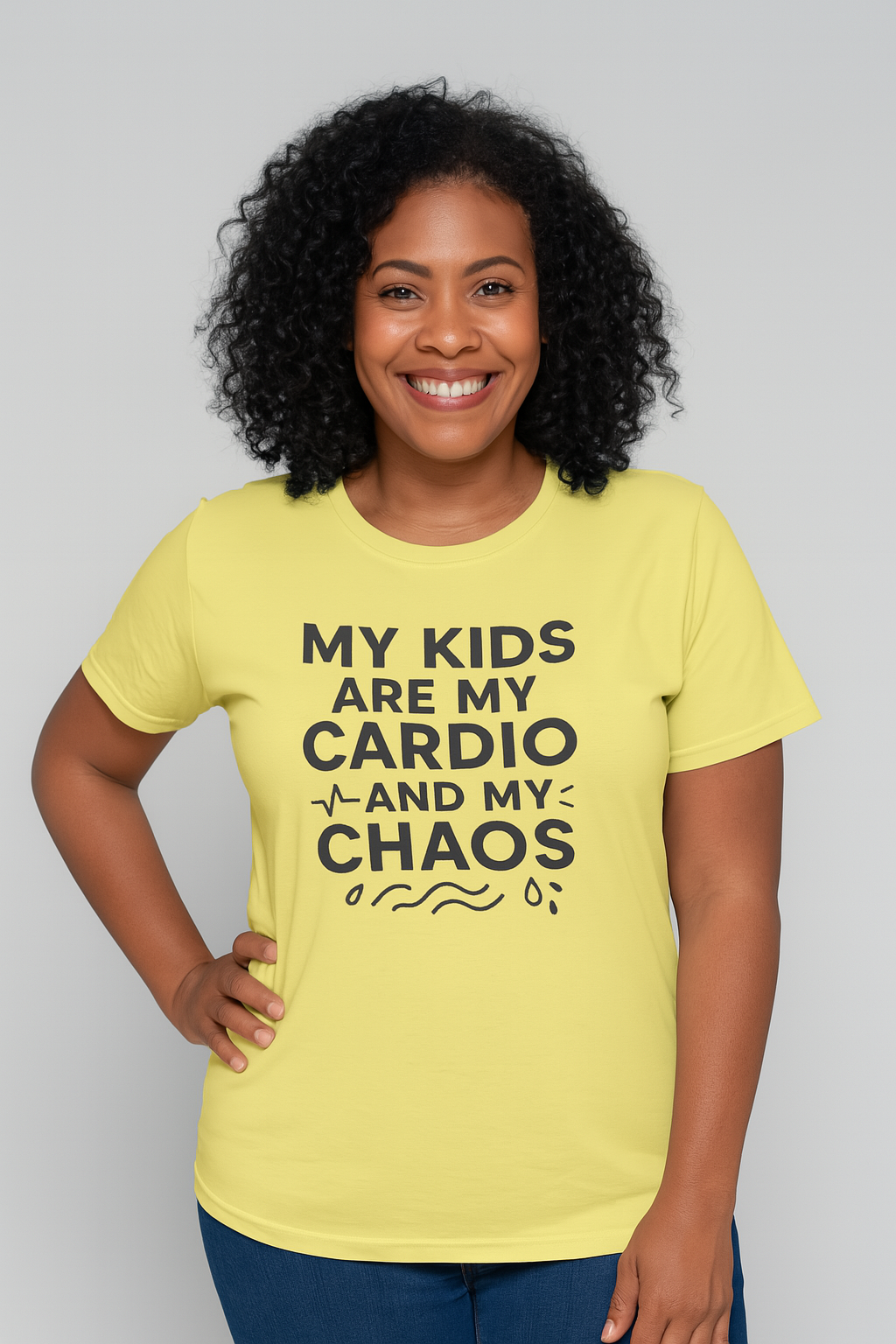 My Kids are My Cardio (and My Chaos) | Funny Summer Mom Shirt by Copper Boom
