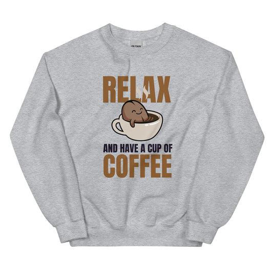 Relax Coffee Sweatshirt