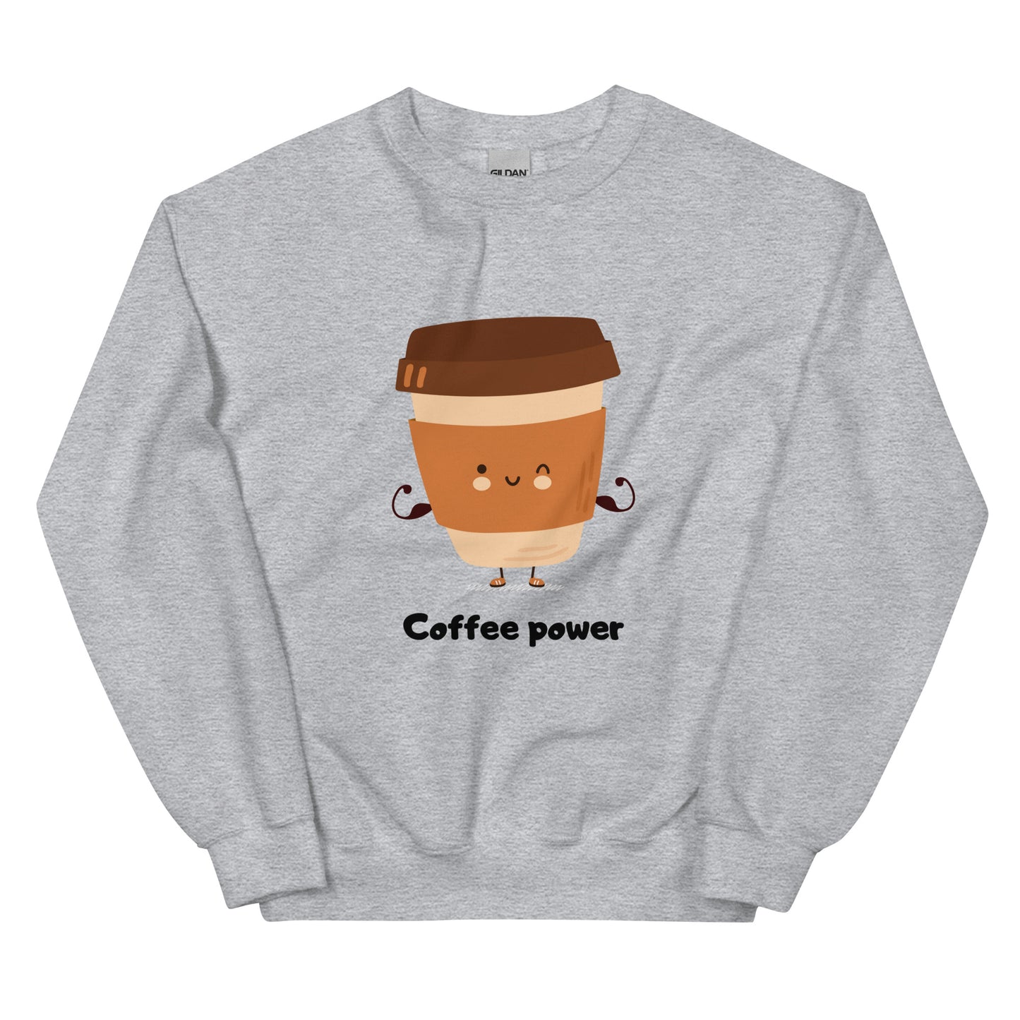 Coffee Ideas-Brown Sweatshirt