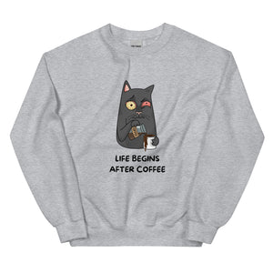 Coffee Cat Sweatshirt