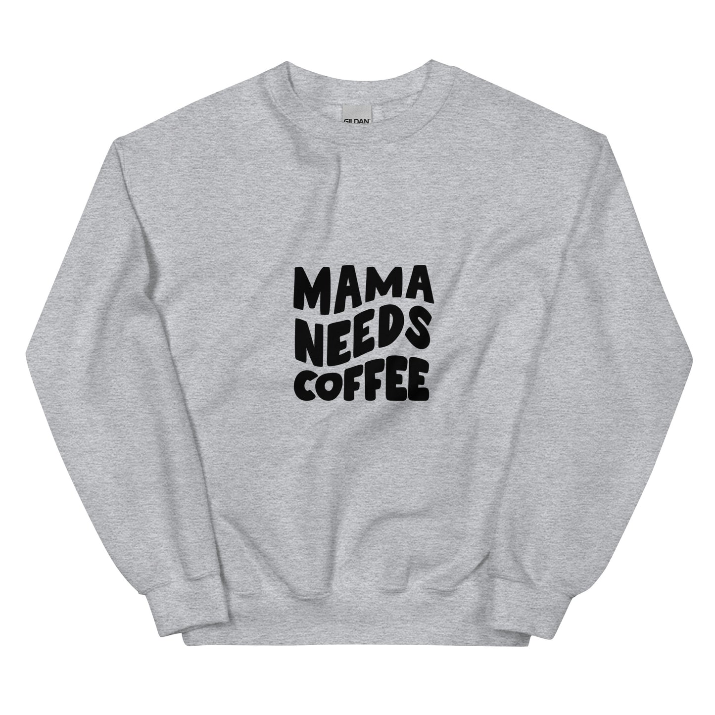 Needs Coffee-Black Sweatshirt