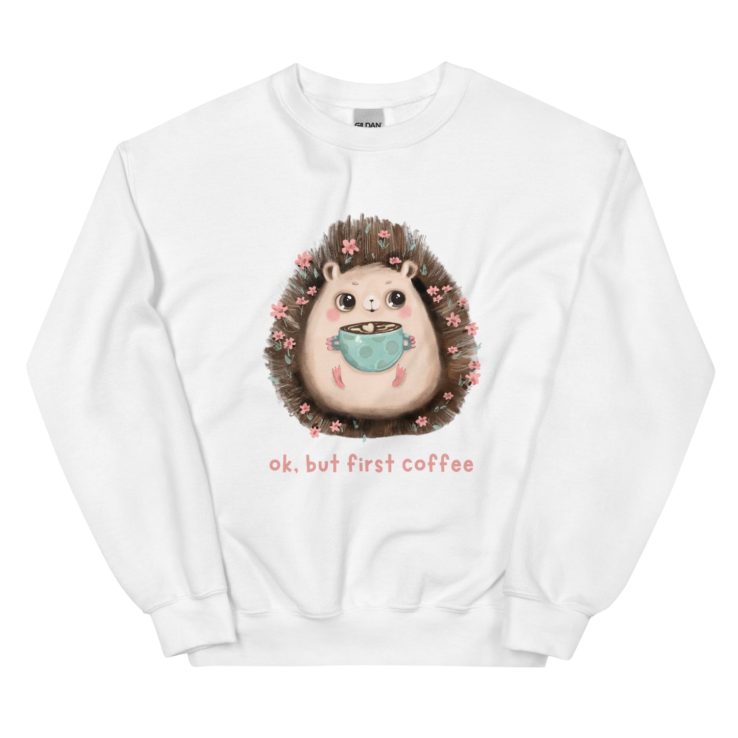 Coffee Porcupine Sweatshirt