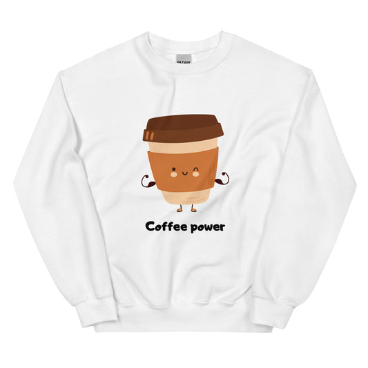 Coffee Ideas-Brown Sweatshirt