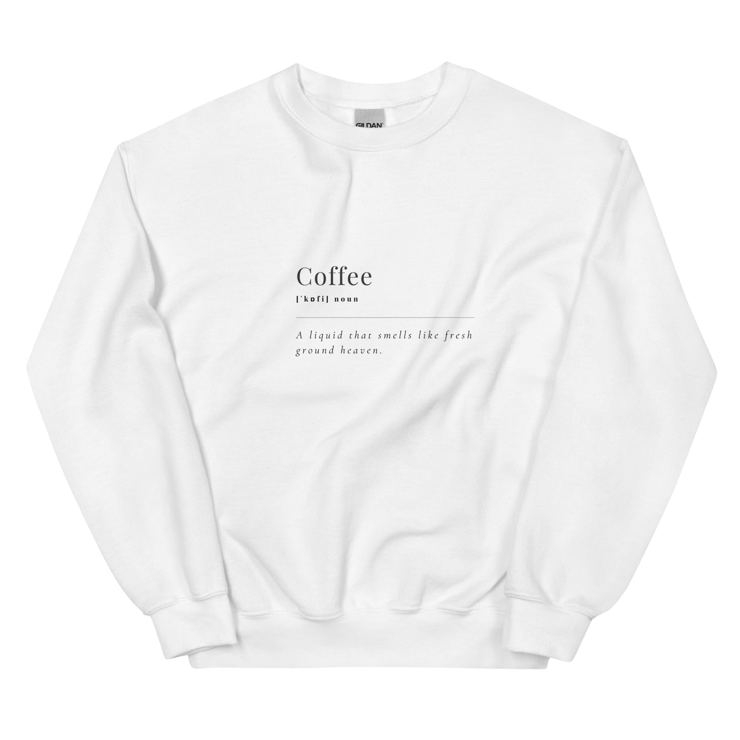 Coffee noun Sweatshirt